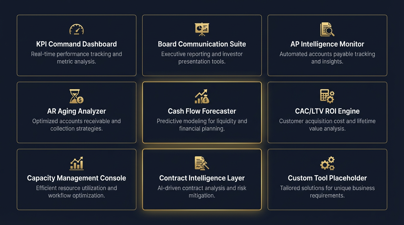 StellStack tool portfolio